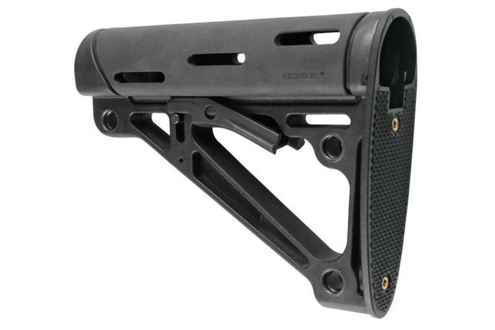 Hogue AR15/M16 OverMold Collapsible Buttstock, Fit-img-1