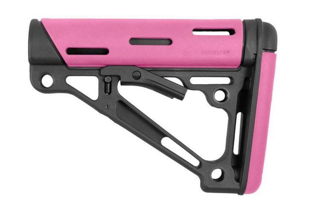 Hogue AR15/M16 OverMold Collapsible Buttstock, Fit-img-0