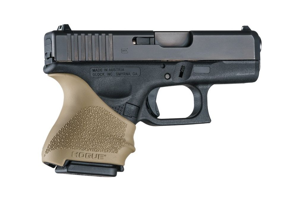 Hogue HandAll Beavertail Grip Sleeve Glock 26/27, -img-1