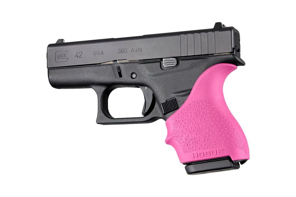 Hogue HandAll BGS for Glock 42/43, Pink, 18207-img-0