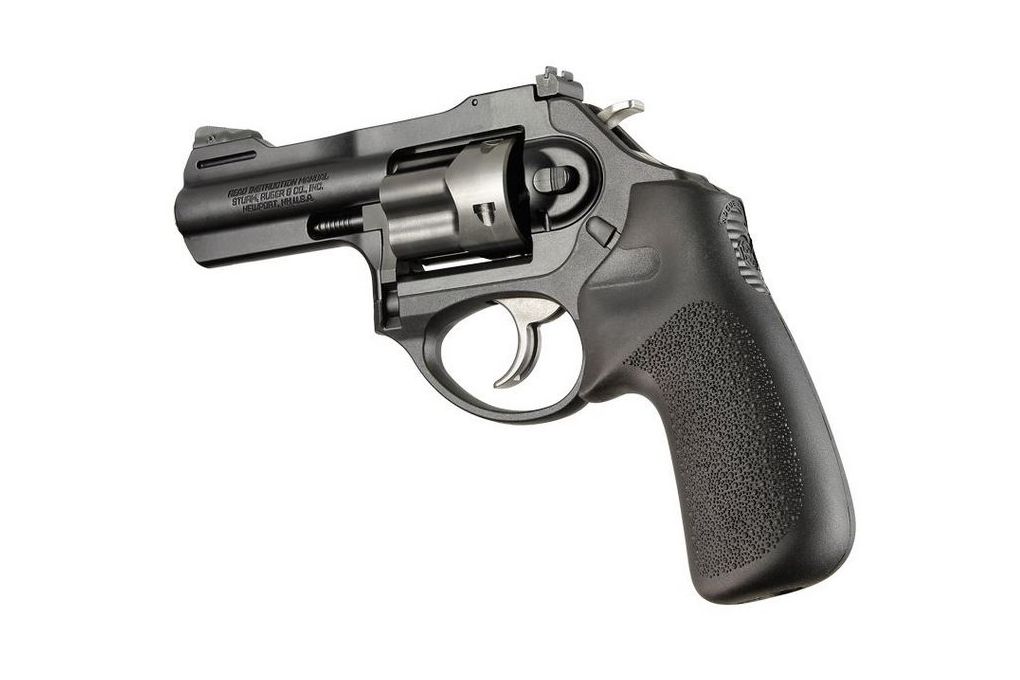 Hogue Ruger LCR No Finger Groove Rubber Tamer Cush-img-1