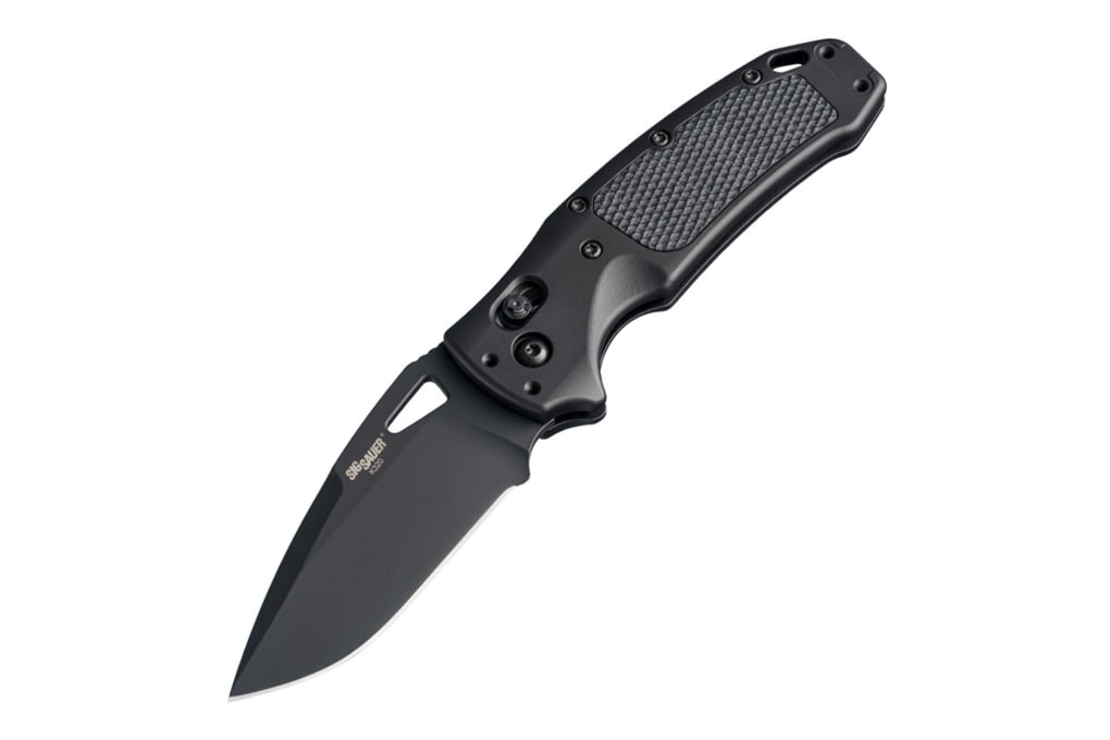 Hogue Sig K320 AXG Pro Folding Knife, 3.5in, Black-img-0