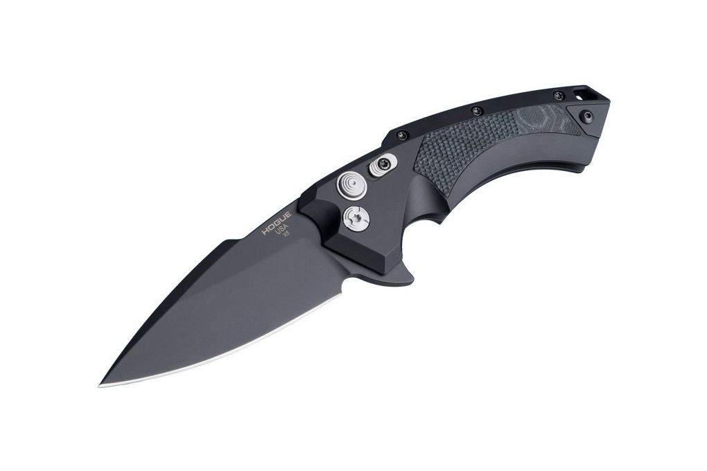 Hogue X5 Folder Knife, G-mascus Black - 34559-img-0