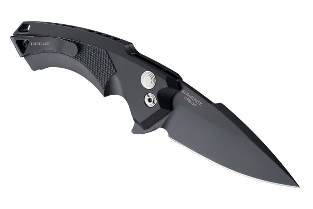 Hogue X5 Folder Knife, G-mascus Black - 34559-img-1