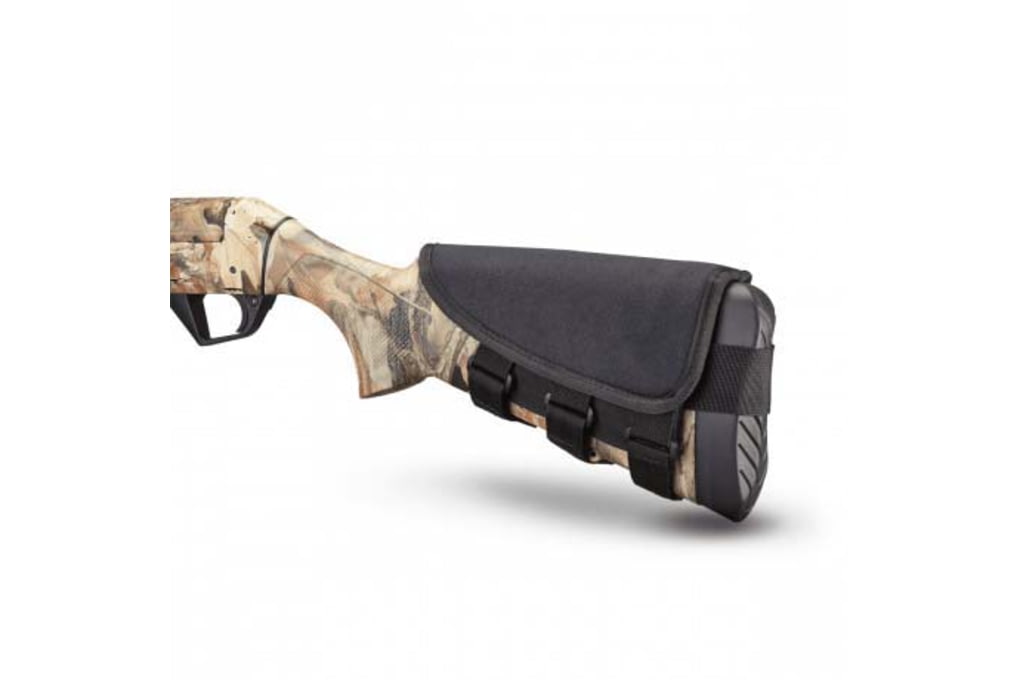 Hunters Specialties Shotgun Shell Holder w/Pouch, Black, HS-01621-img-1