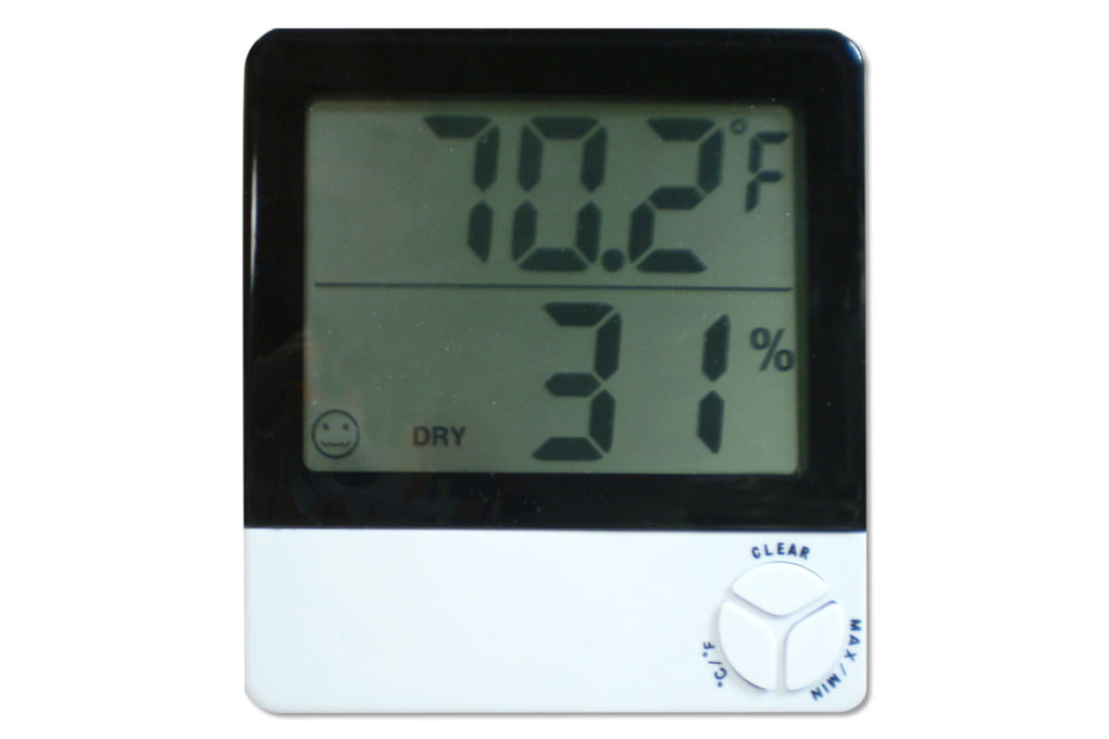 Hyskore Digital Hygrometer, LCD Display, 30106-img-0