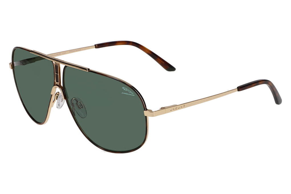 Jaguar 37502 Sunglasses, Gold Brown Frame, Polariz-img-0