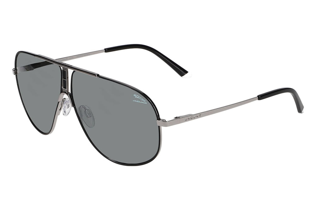 Jaguar 37502 Sunglasses, Grey-Black Frame, Mirror -img-0