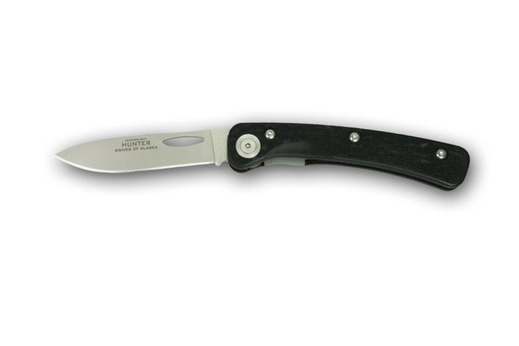 Knives of Alaska Featherlight Hunter D2 Smooth Fol-img-0