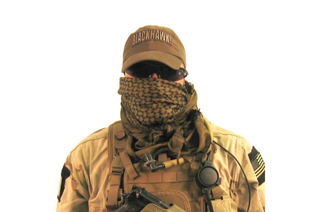 BlackHawk Tactical Shemagh, Coyote Tan/Black, 3300-img-1