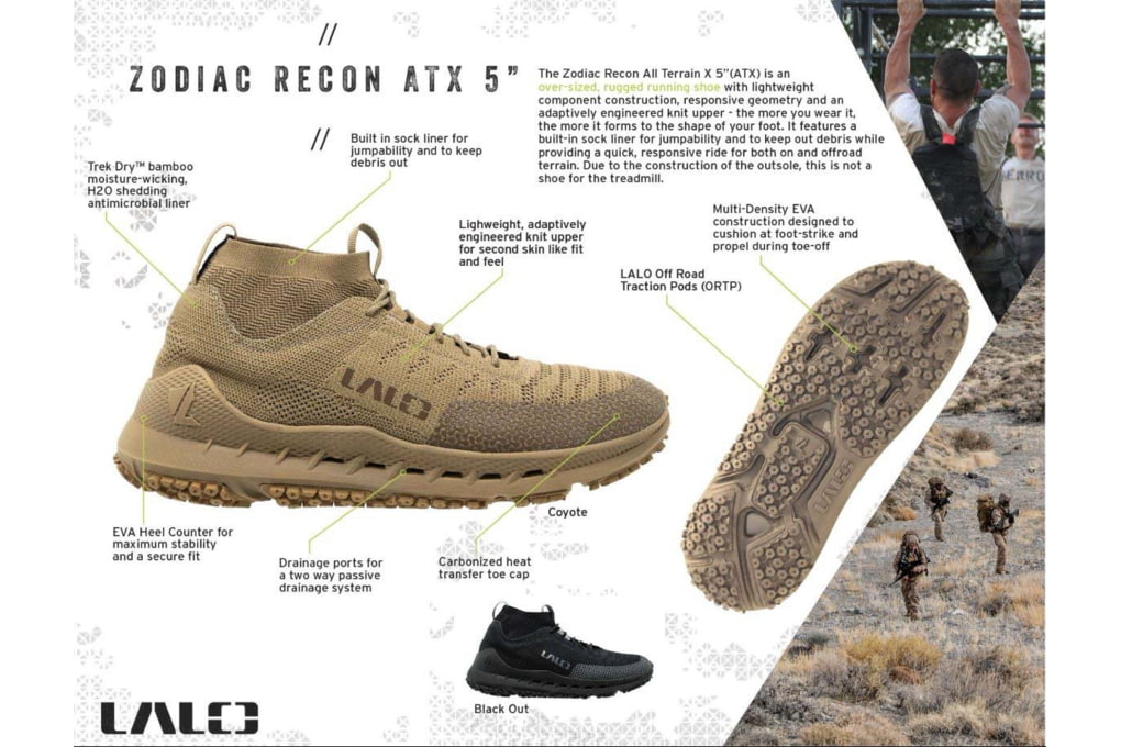 LALO Zodiac Recon ATX 5 Boots - Men's, Coyote, 11,-img-2