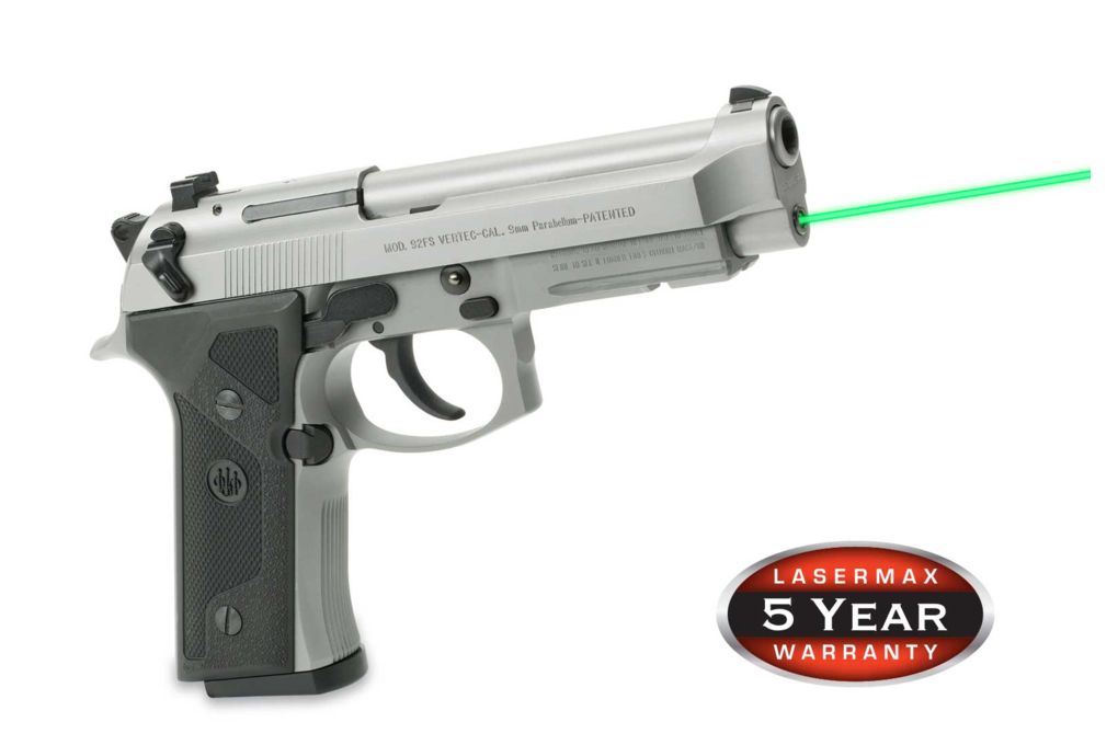 LaserMax Green Laser Sight for Beretta 92, 96 and -img-0