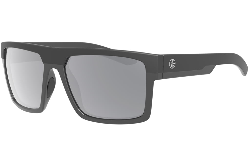 Leupold Becnara Sunglasses, Matte Black/Gloss Black Frame, Square Shadow-img-0