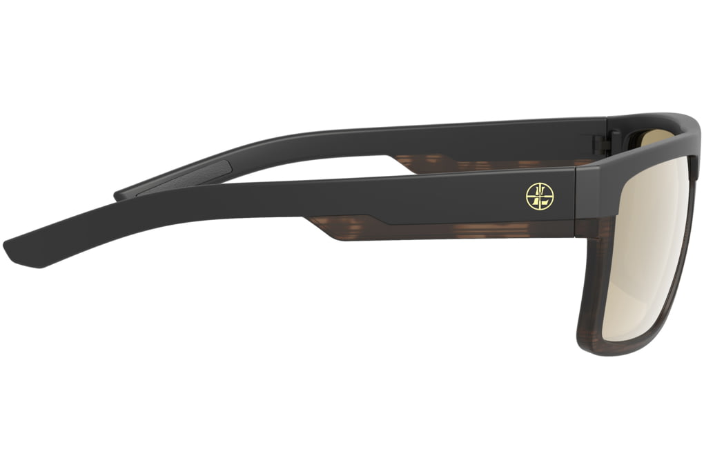 Leupold Becnara Sunglasses, Matte Black/Tortoise Frame, Square Bronze-img-3