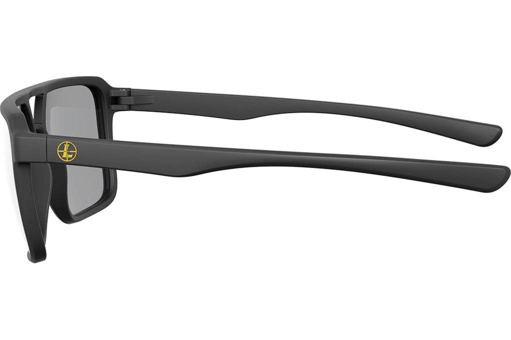 Leupold Bridger Sunglasses, Matte Black Frame, Shadow Gray Flash Lens-img-2