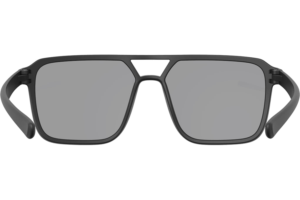 Leupold Bridger Sunglasses, Matte Black Frame, Shadow Gray Flash Lens-img-3