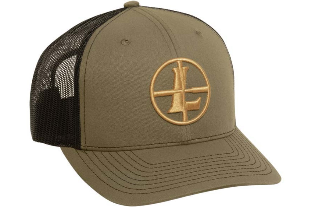 Leupold Icon Trucker Hat, Loden/Black, One Size, 1-img-0