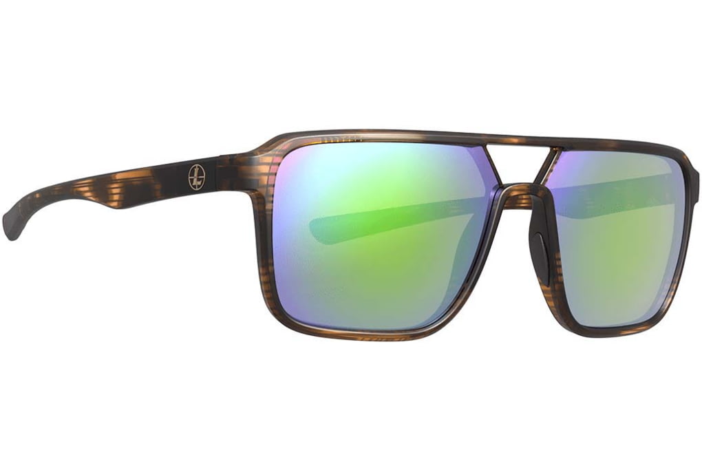 Leupold Bridger Sunglasses, Emerald Mirror, Matte Tortoise, 186747-img-0