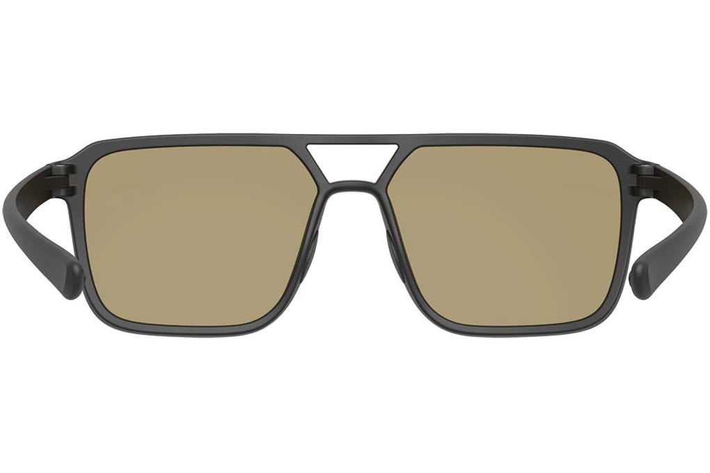 Leupold Bridger Sunglasses, Blue Mirror, Matte Black, 186748-img-1