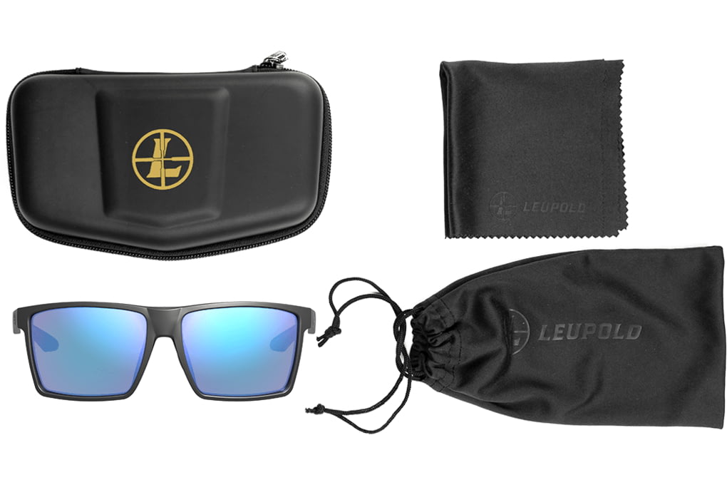 Leupold DeSoto Sunglasses, Blue Mirror, Matte Black, 186738-img-2
