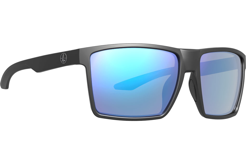 Leupold DeSoto Sunglasses, Blue Mirror, Matte Black, 186738-img-0