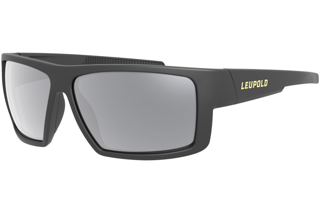 Leupold Switchback Sunglasses, Matte Black Frame, Square Shadow Gray Flash-img-0