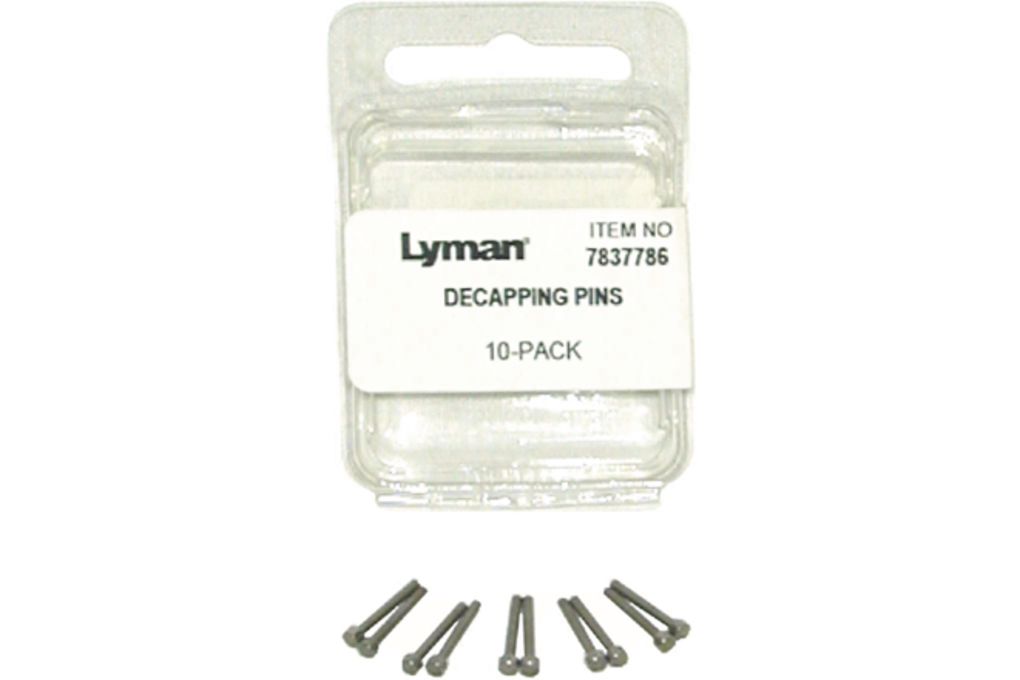 Lyman Decapping Pins - Pack of 10-img-0