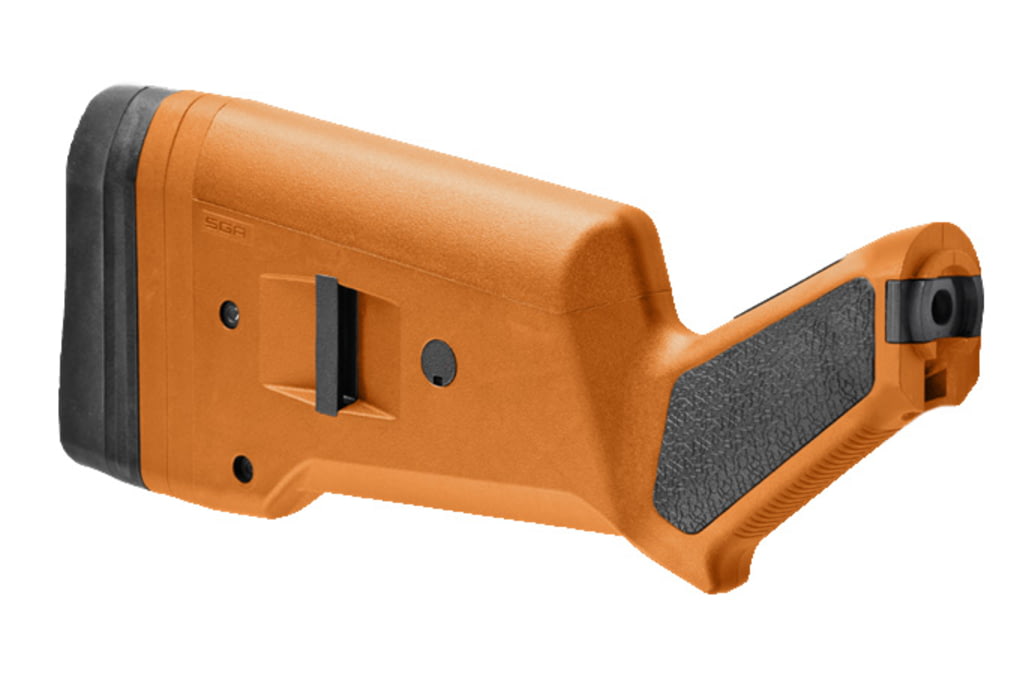 Magpul Industries SGA Shotgun Stock for Mossberg 500/590/590A1, Orange-img-0