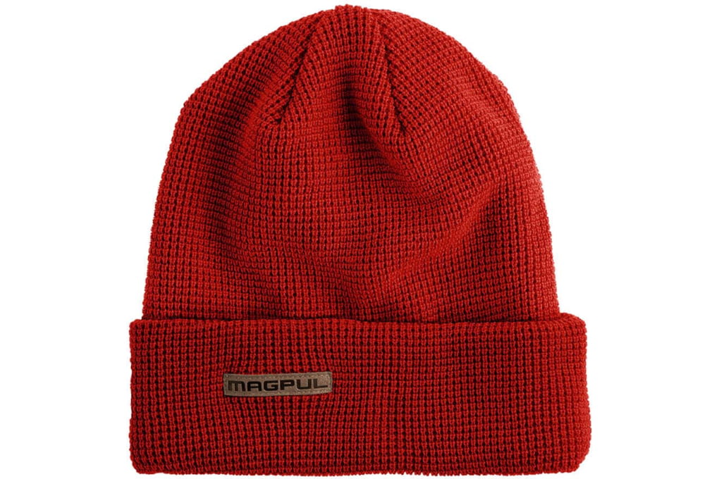 Magpul Industries Waffle Watch Cap - Mens, Red, OS-img-0