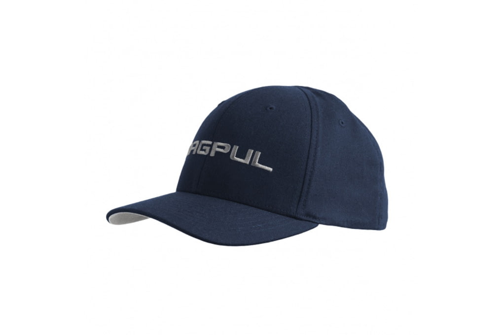 Magpul Industries Wordmark Stretch Fit Hat, Navy, -img-1