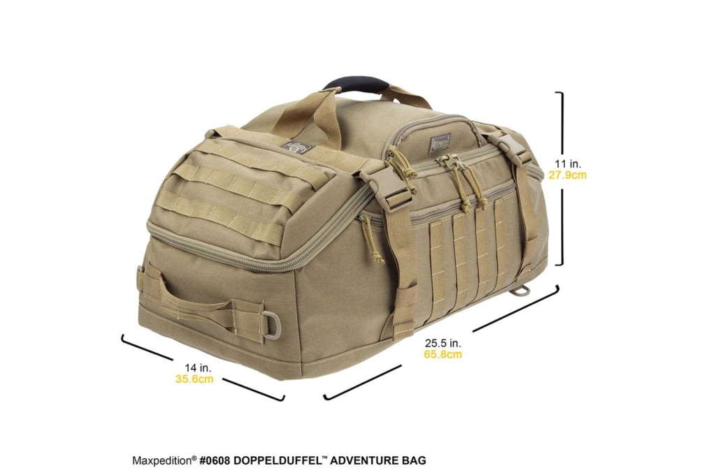 Maxpedition DoppelDuffel Bag w/ Shoulder & Backpac-img-1