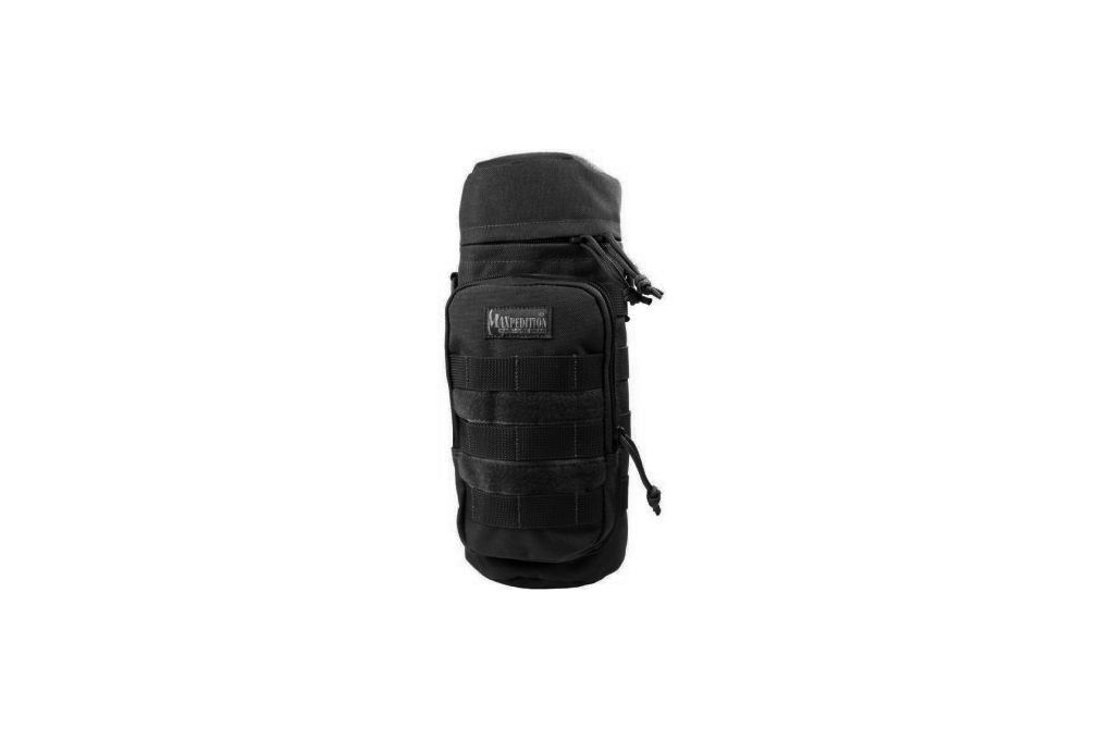 Maxpedition Water Bottle Holder Pouch, 12x5, Black-img-0