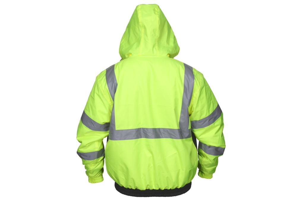 MCR Safety Two Tone Value Quilted Rain Jacket with-img-2