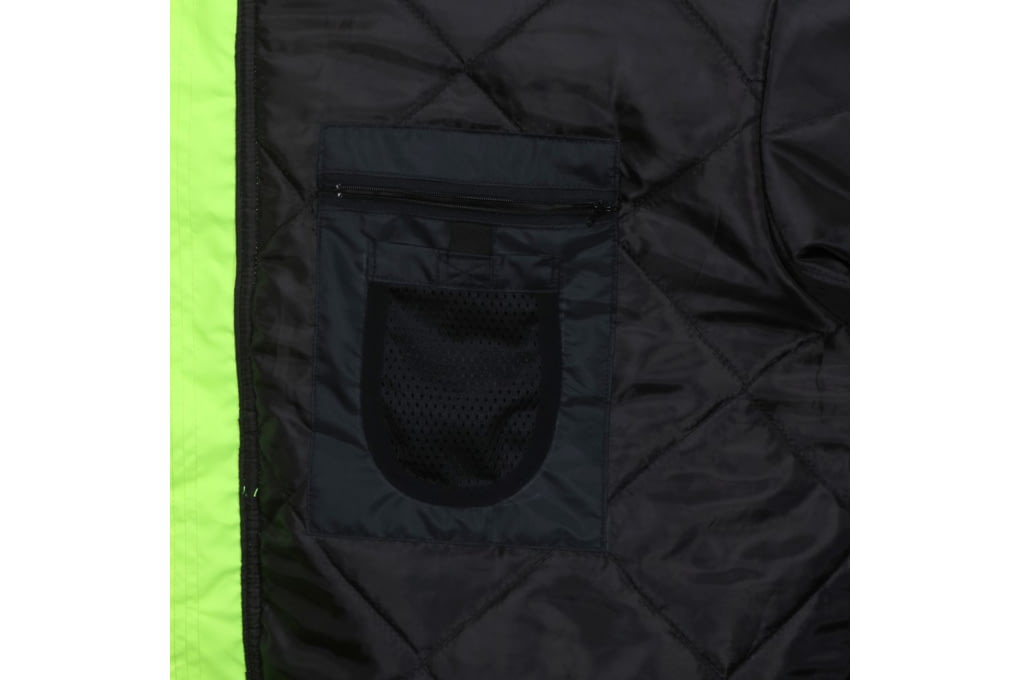 MCR Safety Two Tone Value Quilted Rain Jacket with-img-1