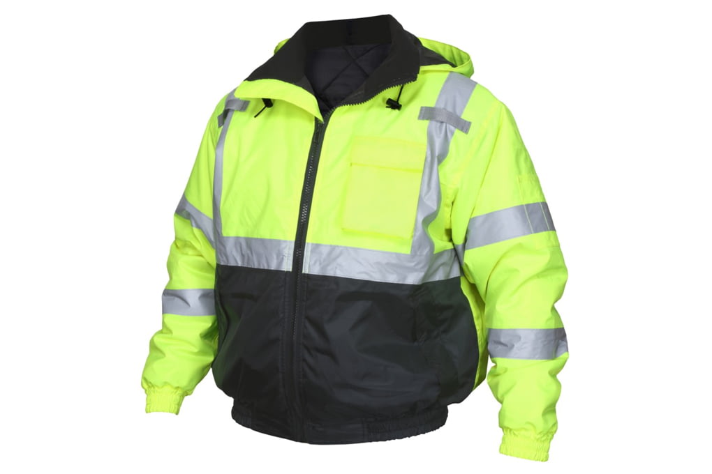 MCR Safety Two Tone Value Quilted Rain Jacket with-img-0