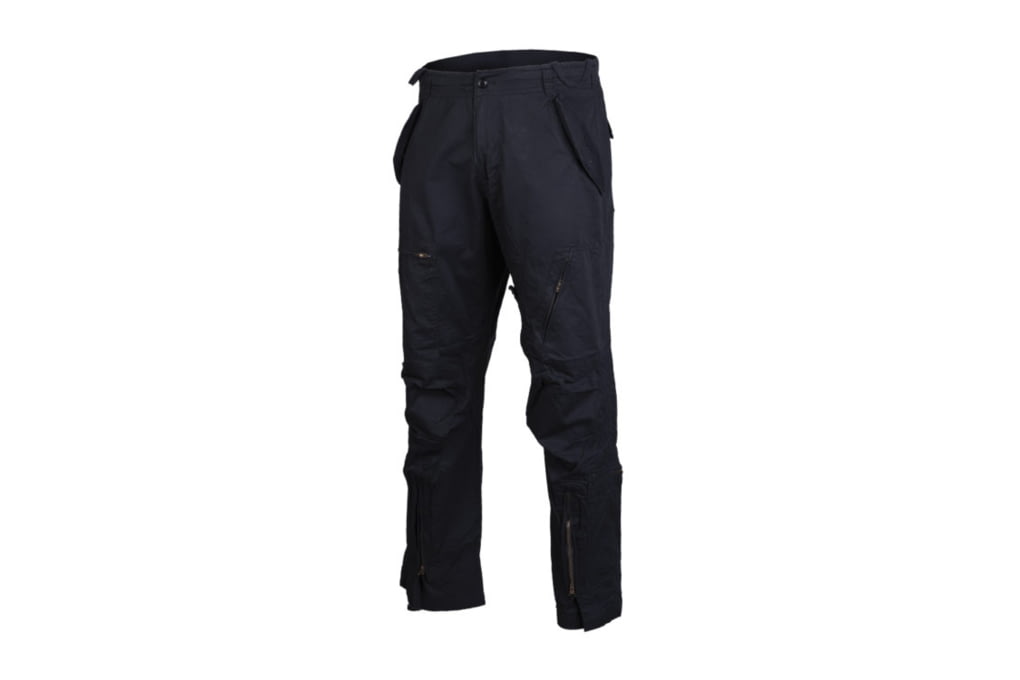 MIL-TEC Pre-Washed Cotton Pilot Pants - Men's, Bla-img-0