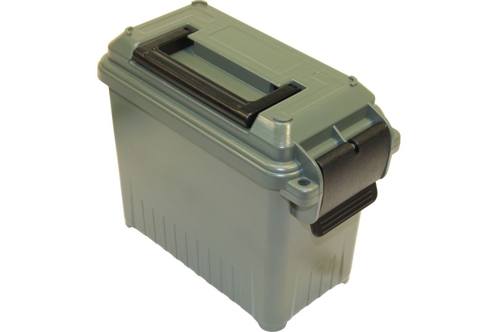 MTM Ammo Can Mini for Bulk Ammo, Forest Green/Blac-img-0