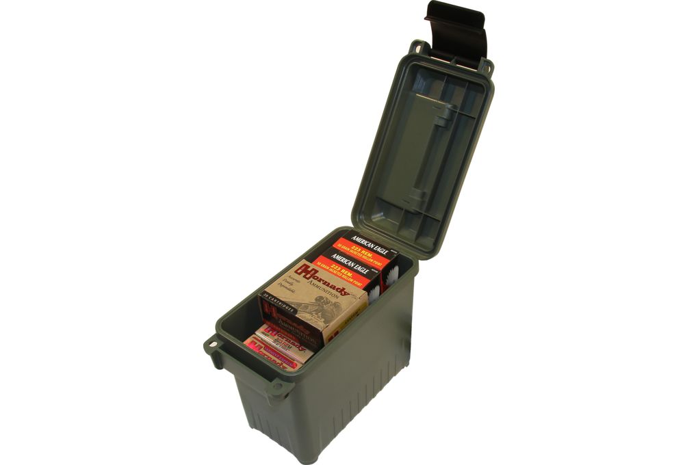 MTM Ammo Can Mini for Bulk Ammo, Forest Green/Blac-img-2