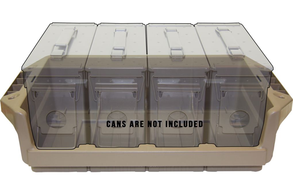 MTM Ammo Can Tray for Metal Cans 30 Cal., Dark Ear-img-1