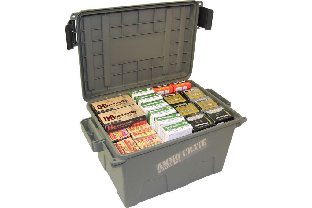Ammo Crate Divided Utility Box, 890 cu, Army Green-img-1