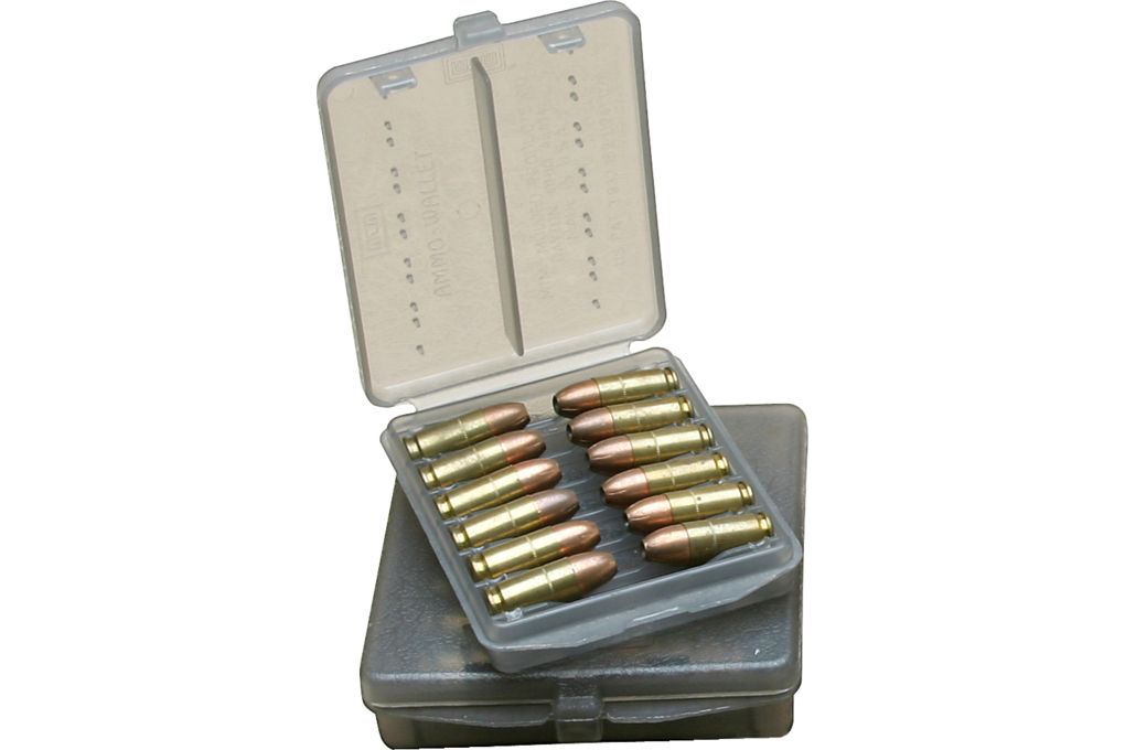 MTM Ammo Wallet .38/.357 12 Cartridge Smoke-img-0