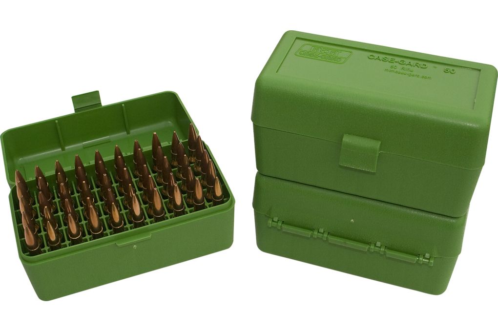 MTM Case-Gard 50 Rifle Ammo Boxes .220 Swift to .4-img-3