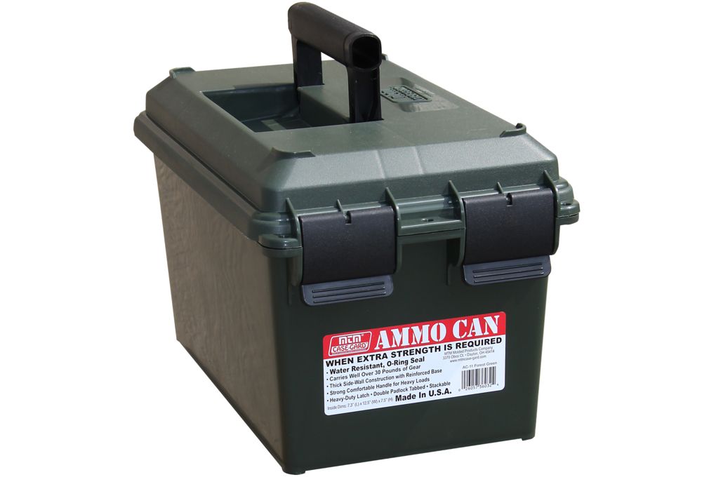 MTM Durable Ammo Can w/Double Padlock Tabs AC11-img-0