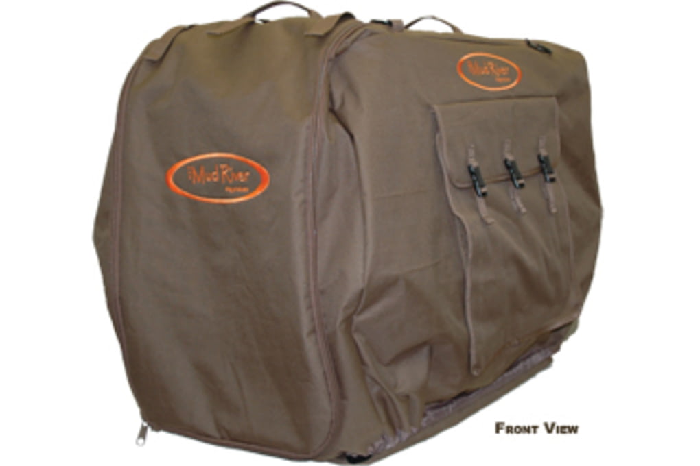 Mud River Bedford Uninsulated Kennel Cover, Brown,-img-0