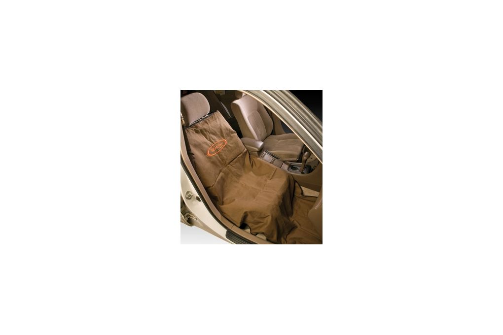 Mud River Shotgun Single Seat Cover, Brown, 68 x 2-img-1