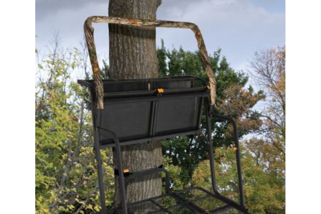 Muddy Partner 2-Man Ladderstand, includes 2-1in Ra-img-1