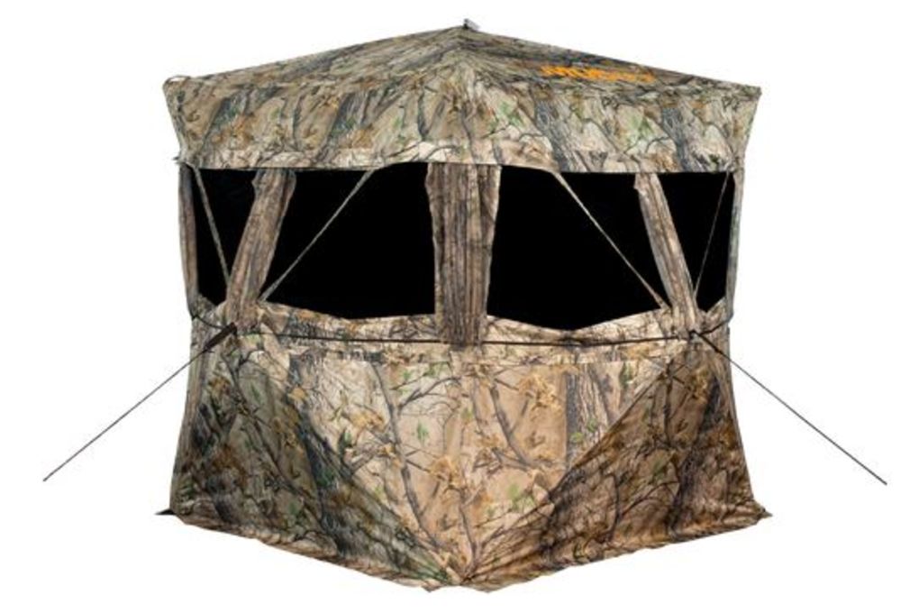 Muddy Vs360 Ground Blind, includes 9-steel stakes,-img-0