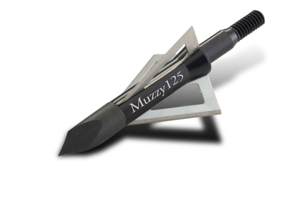 Muzzy Screw-in Broadhead, 3 Blade 125 gr. 6 pk. M2-img-0