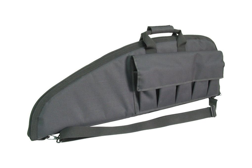 VISM Tactical Scoped Rifle Soft Case, Black, 42in,-img-0