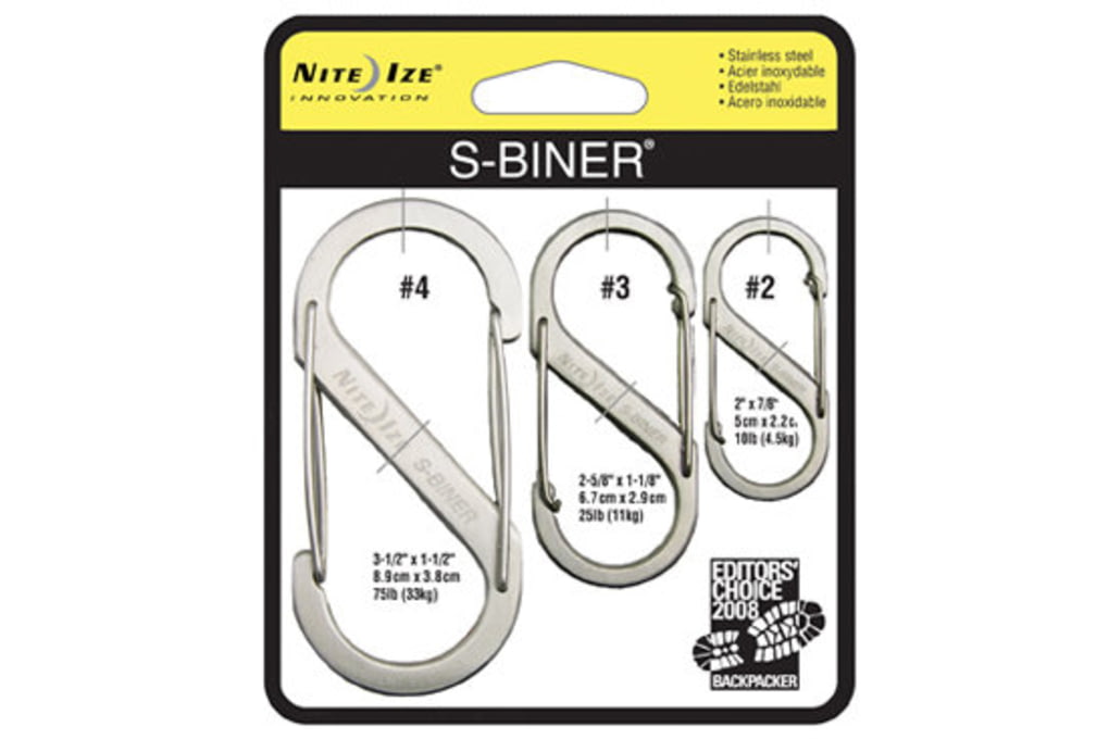 Nite Ize S-Biner Versatile Carry Biners - 3 Pack, -img-0